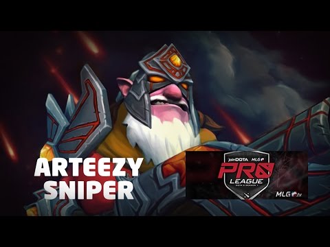 Arteezy (Sniper) - SUMSRIFT vs. WH @ joinDOTA MLG Pro League Season 1