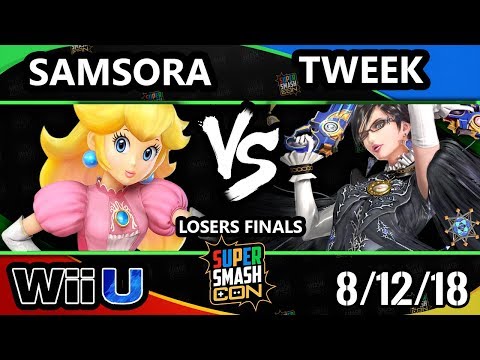 SSC 2018 Smash 4 - Samsora (Peach, Rosalina) Vs. Tweek (Bayonetta, Diddy) - Wii U Losers Finals