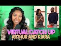 Arthur And Kiara Catch Up With Arlette Amuli