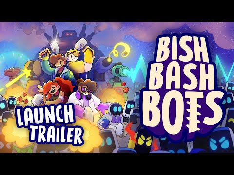 Bish Bash Bots – Launch Trailer thumbnail