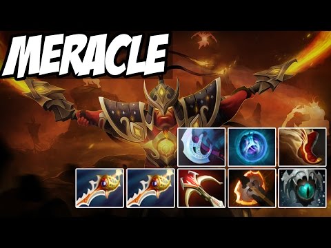 Meracle Plays Ember Spirit WITH 2 DIVINES - Dota 2