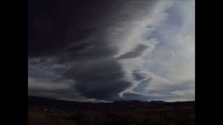 Morphing Lenticular Cloud Formation, HD Time Lapse