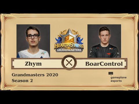 [RU] Zhym vs BoarControl | Hearthstone Grandmasters Season 2 (4 сентября 2020)