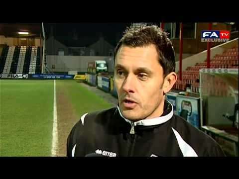 FA Trophy - Grimsby Town's Paul Hurst