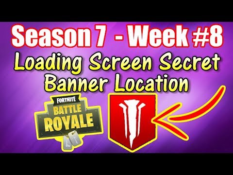 Season 7 Week #8 Loading Screen Secret Banner Location