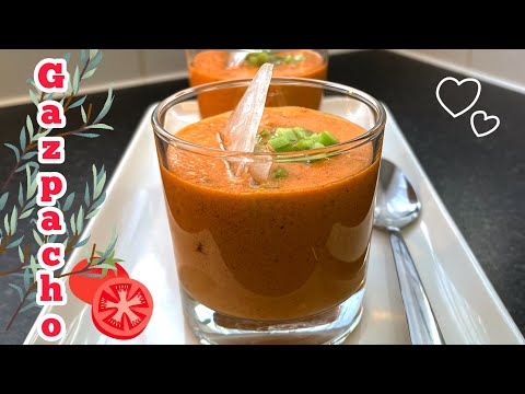 GAZPACHO Light Summer Soup | Recipe for Gazpacho