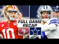 49ers vs Cowboys: WILD QB Draw ends Cowboys' comeback attempt | CBS Sports HQ