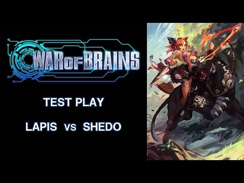 【WAR OF BRAINS】 TEST PLAY 1