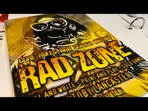The Totally Rad Zone - A look at Rad Zone solo RPG