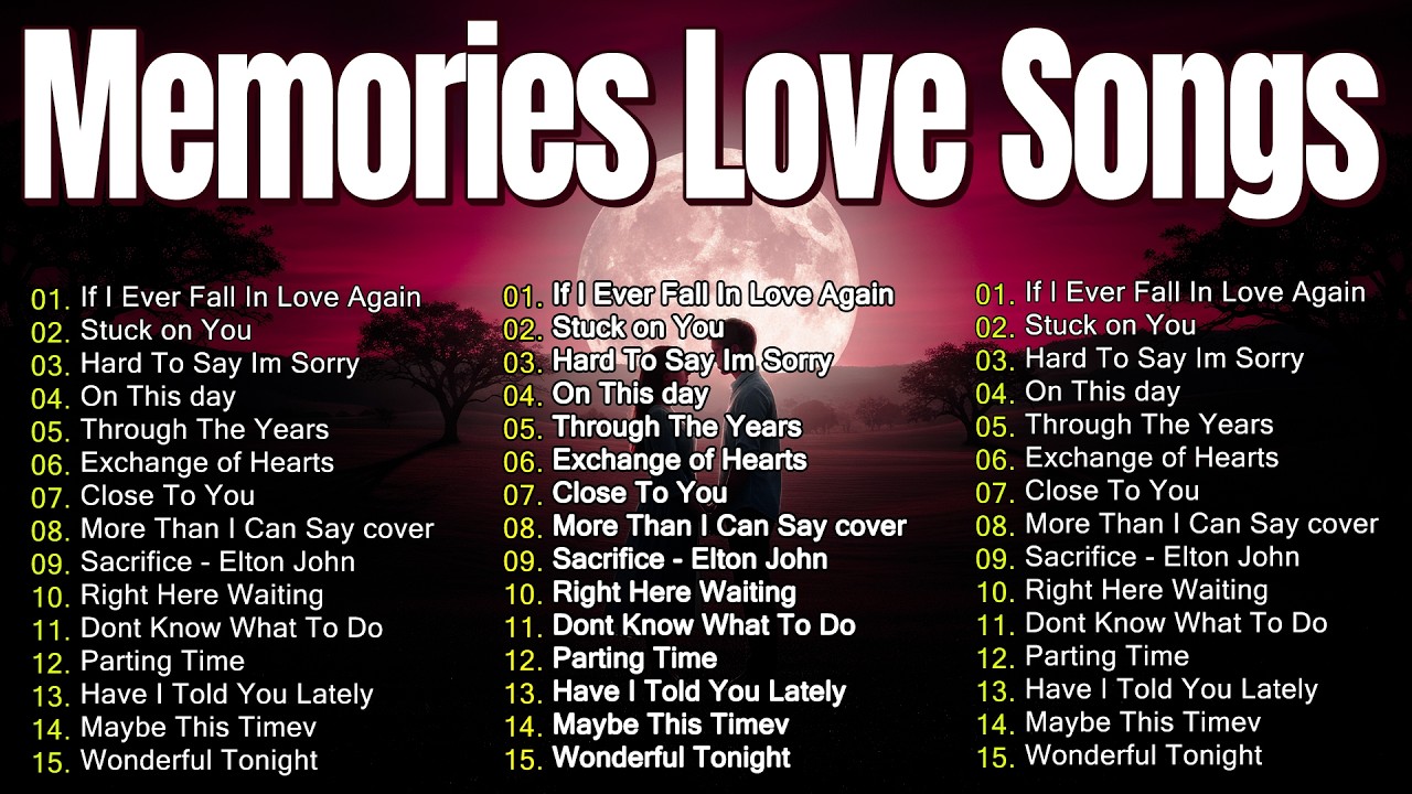 Romantic Love Songs 70s 80s 90s ~ Best Oldies Hits 🎶 Best English Love Songs Of All Time Classics