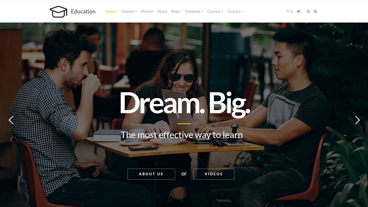 Education WordPress Theme - Educational Website Builder
