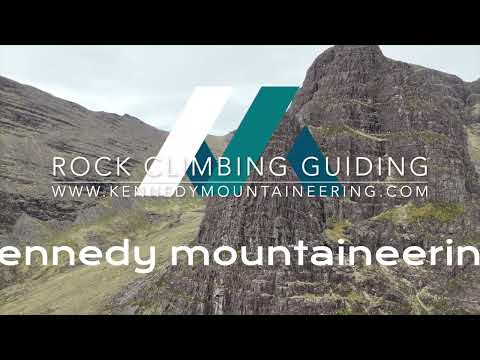 The Cioch Nose climb in Applecross, Scottish Highlands: Classic British rock climbing!