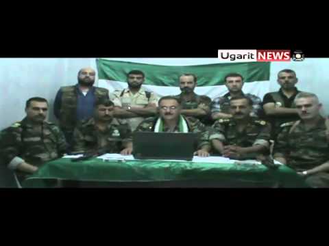 البيان 1 الصادر عن المجلس العسكري الثوري في حماة لإدانة المجازر في مدينة حماة والتوعد بالثأر