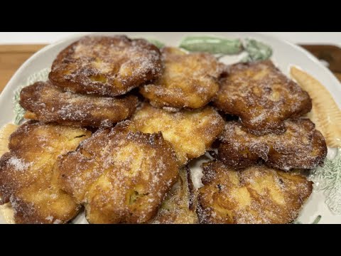 APPLE FRITTERS by Betty and Marco - Quick and easy recipe
