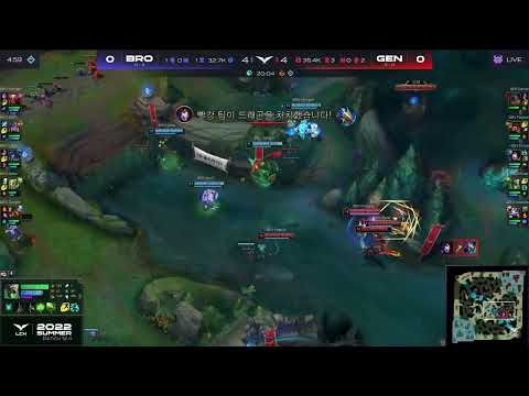 BRO vs GEN game -1 Highlights LCK Summer Season 2022