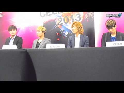 30/12/12 Celebrate 2013 Press Conference - MIB