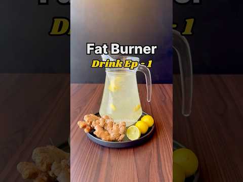 Ep- 1 Fat Burner Drink Lemon Ginger Detox Water #shorts #youtubeshorts #ashortaday #fatburner #detox