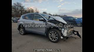 Download the video "2T3DFREV7HW632171 - Toyota rav4 limited 2017"