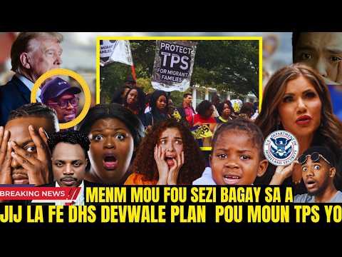 GWO NOUVEL 11 FEVRIER:RESPONSAB DHS YO SEMANTE YO TAP DEPOTE TOUT MOUN TPS YO,GWO DRAM NAN CANADA