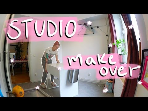 STUDIO MAKEOVER ✨ it turned out so good 🤭
