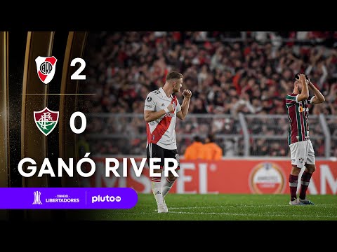 RIVER PLATE 2 - 0 FLUMINENSE | RESUMEN | CONMEBOL LIBERTADORES 2023 | PlutoTV