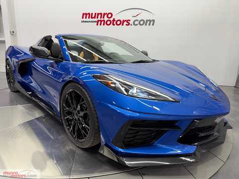 2023 Chevrolet Corvette Stingray Convertible 3LT in Blue for sale at Munro Motors in Brantford, ON