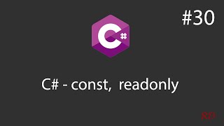 C# - const | readonly