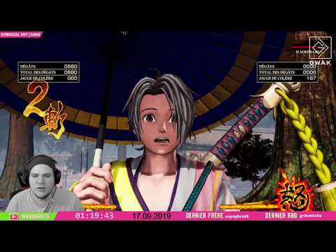 SHIZUMARU DANS SAMURAI SHODOWN ! CATHERINE ET SAINT SEIYA !