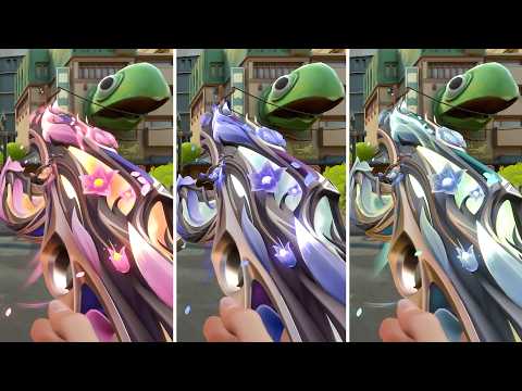 VALORANT New "Mystbloom 2.0" Skin Bundle In Game Showcase