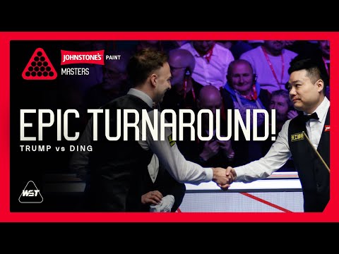 EPIC Quarter-Final Turns on One Shot! 😱 | Trump vs Ding | Johnstone's Paint Masters Highlights