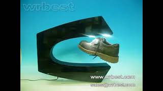 preview picture of video 'Magnetic levitating shoes display'