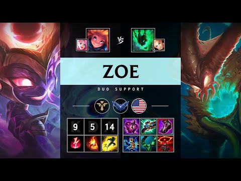 Zoe Support vs Thresh: Dominating - NA Diamond Patch 25.S1.1