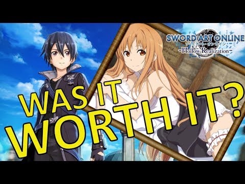 Was it worth it? Sword Art Online Hollow Realization
