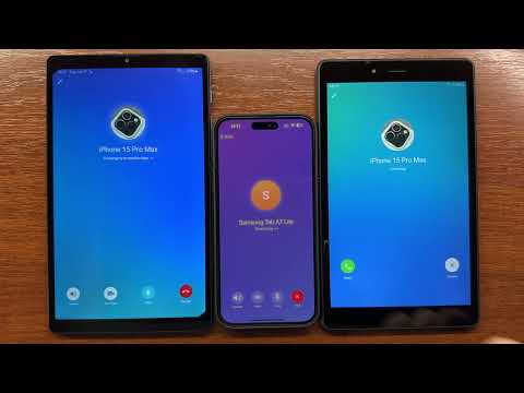 Samsung Tab A7 Lite vs Tab A 8.0 2019 Cellular, WhatsApp, Telegram, Signal Outgoing Call Competition