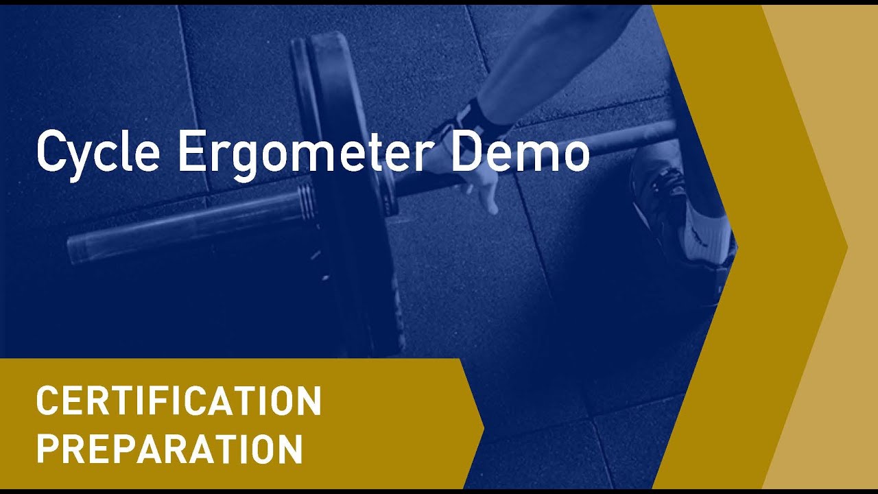 Cycle Ergometer Test Demo