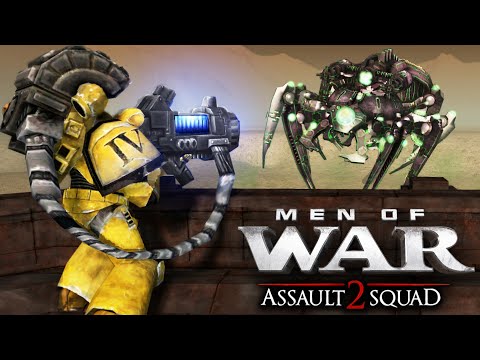 ULTIMATE MOD WARHAMMER 40K: Imperial Fists vs Necrons - Men of War: Assault Squad 2