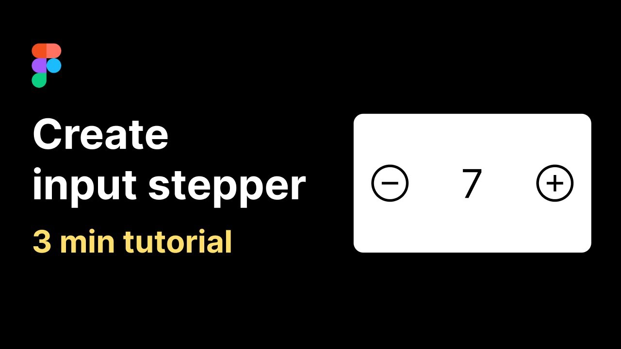 Input Stepper in Figma
