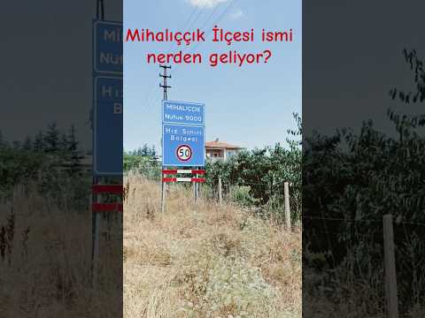 Mihalıççık İlçesi ismi nerden geliyor? #mihalıççık #eskişehir #kösemihal #mihalgazi