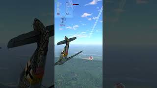 Dogfight - Bf 109 F-2 vs P-51 #shorts #warthunder