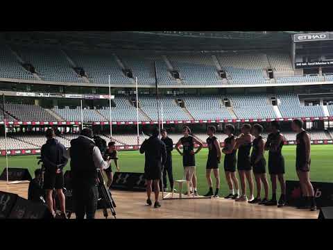 West’s Izak Rankine - Running Vertical Jump AFL Combine