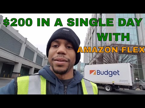 Amazon Flex App. Made almost $200 in one delivering for Amazon and Caviar #VLOG 11