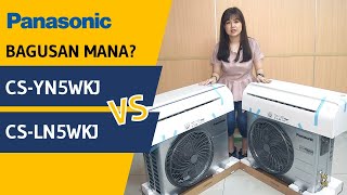 Download lagu WHICH IS BETTER? REVIEW OF PANASONIC AC CS-YN5WKJ STANDARD & CS-LN5WKJ SI-BLUE 1/2 PK - CICI COMP... mp3