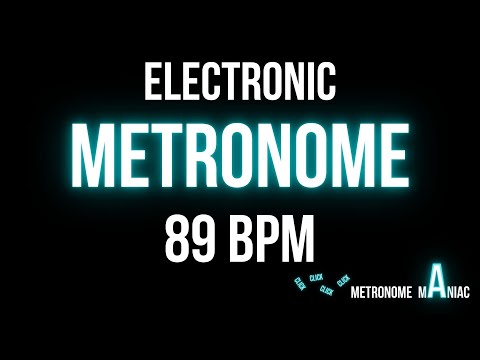 Metronome 89 BPM -  Electronic beep