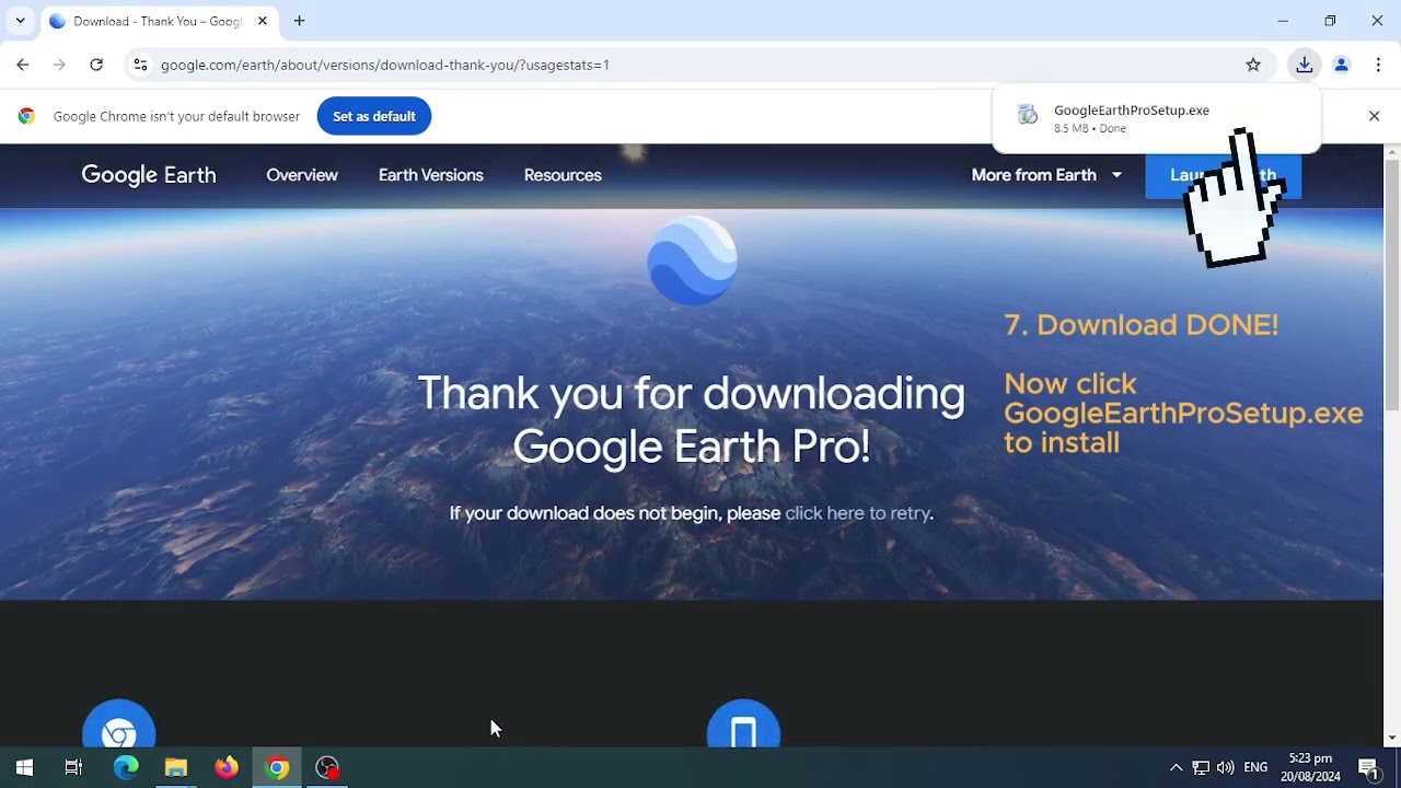 New Update! Easiest way to download & install Free Google Earth Pro