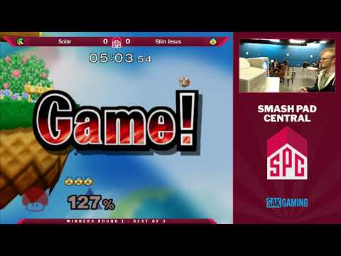 SPC 97 Winners R1 - Solar (Luigi) vs Slim Jesus (Sheik)