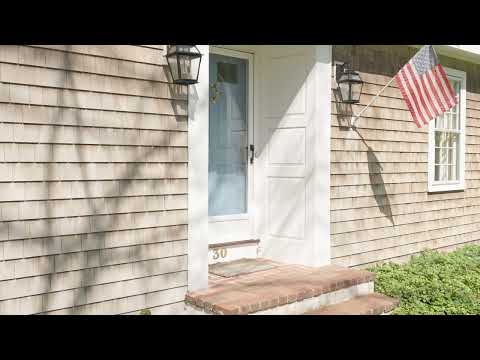 Quintessential Nantucket Colonial in Weston, MA -  Chaplin Partners at Compass