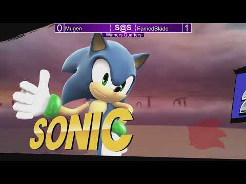 Smash@Sunken 33 Smash4 - Mugen (Fox,Samus) vs FamedBlade (Sonic) - SSB4 Winners Quarters