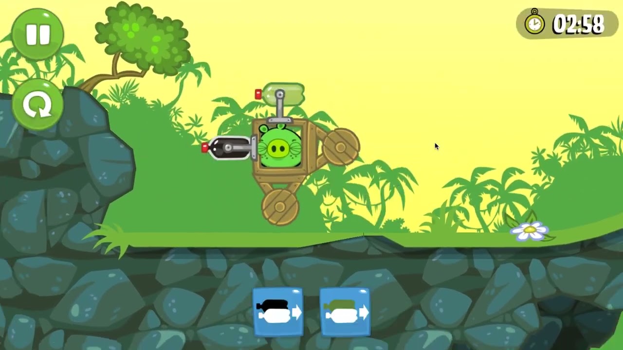 Bad Piggies - (macOS Game) - Version 1.0.0 (First Version) - (Gameplay)