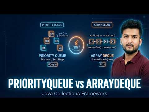 Priorityqueue Arraydeque In Java Collection Framework Ep 4 All Operations With Example