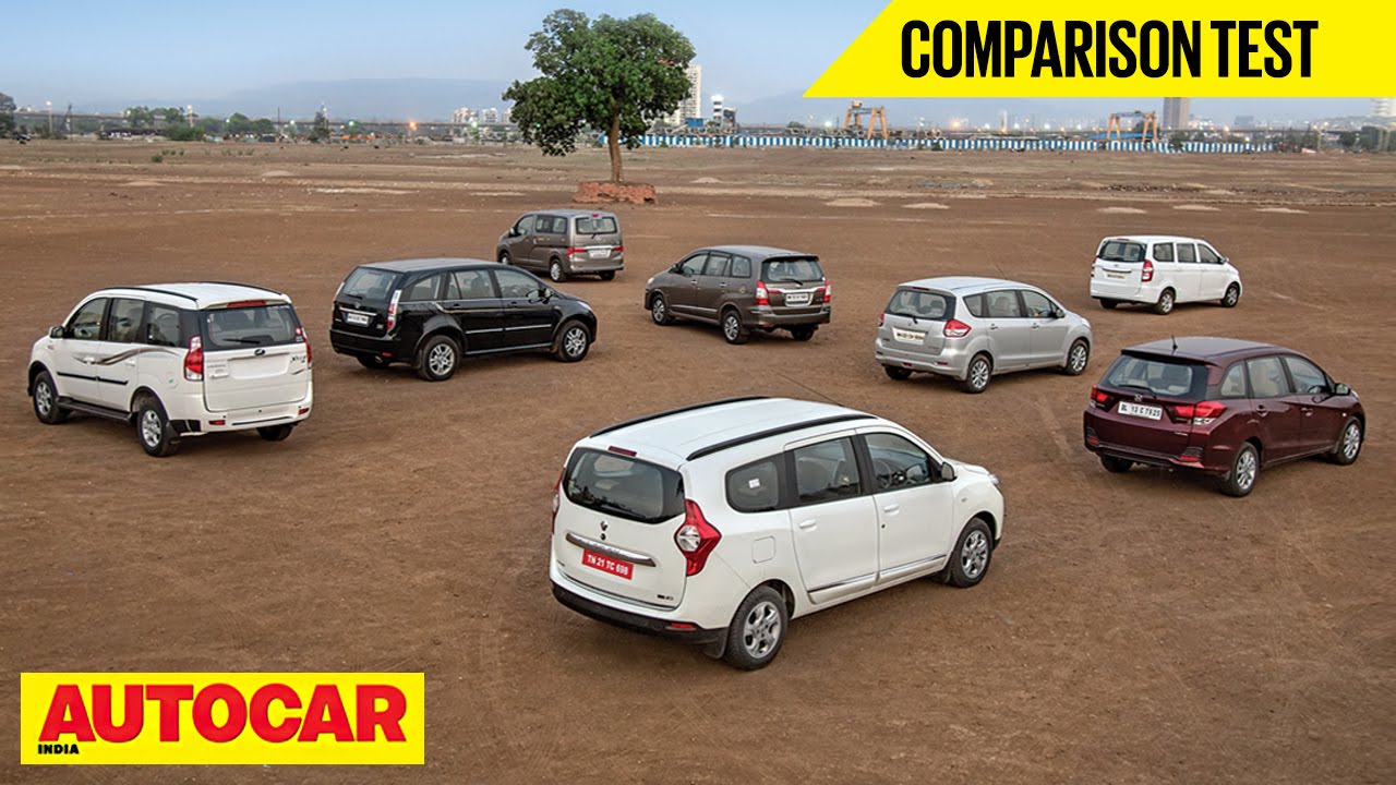 Lodgy VS Mobilio VS Innova VS Ertiga VS Xylo VS Aria VS Evalia VS Enjoy | Autocar India
